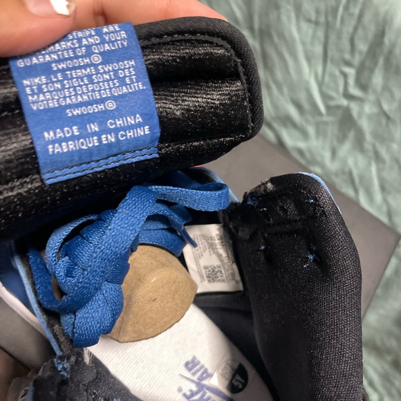 Air Jordan 1 Retro High OG GS “Dark Marina Blue” - Picture 5 of 7